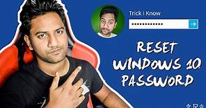How to Reset Windows 10 Password if you forgot (Quick Unlock) - in 2 Mins