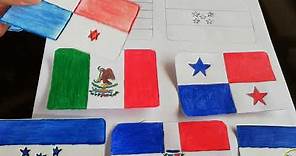 Dibujando Banderas de Países parte 1
