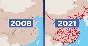 The Unstoppable Growth of China's High-Speed Rail Network