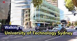 AUSTRALIA - Walking to University of Technology Sydney