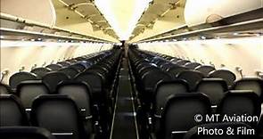 Spirit Airlines A320 cabin tour (V2)