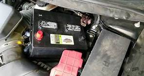 Ford Edge 2013 Battery replacement.