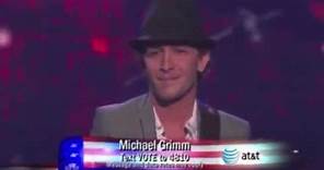 Michael Grimm - America's Got Talent "You Can Leave Your Hat On" semi-finals
