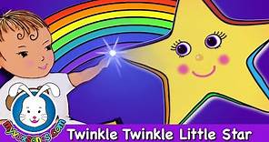 Twinkle Twinkle Little Star🌟 Nursery Rhyme with Lyrics 🌟 Twinkle Twinkle Lullaby by MyVoxSongs