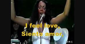 Donna Summer I Feel Love Subtitulado Español Deejay Lovemaker