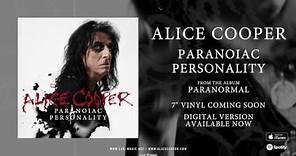 Alice Cooper "Paranoiac Personality" Official Song Stream from the Album "Paranormal"