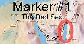 #16 Exodus Route [11 Biblical Markers] on the way to the Red Sea Crossing