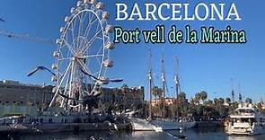 WOW AMAZING 📍Barcelona's Port Vell: Where Beauty Meets the Sea.