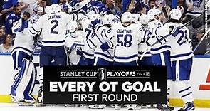 Every OT Goal | 2023 NHL Playoffs | 1st Round