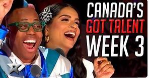 Canada's Got Talent 2024 - Week 3 ALL AUDITIONS!