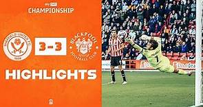 Highlights | Sheffield United v Blackpool