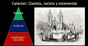 SOCIEDAD COLONIAL EN EL PERÚ (SIGLOS XVI - XIX)