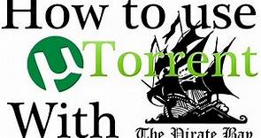 How to use ThePirateBay and uTorrent on a Mac