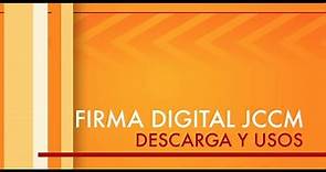 Firma Digital Docente de JCCM: Configuración y uso
