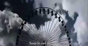 Yves Montand - Sous Le Ciel De Paris (with lyrics)