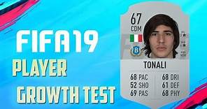 FIFA 19 | Sandro Tonali | Growth Test + Gameplay