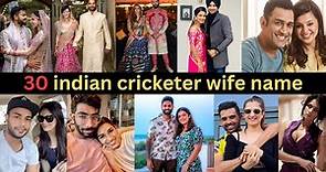 35 Indian Cricketers Wife | Most Beautiful Wives Of Indian Cricketer ||2023