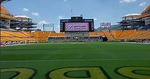 Pregame views from the field at Acrisure Stadium 🏟 | Pittsburgh Steelers