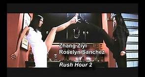 Zhang Ziyi vs. Roselyn Sanchez Fight Scene | Rush Hour 2 (2001)