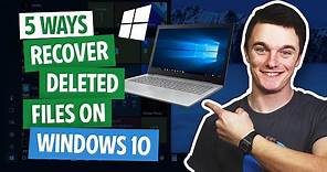 5 Free Ways to Recover Deleted Files on Windows 10
