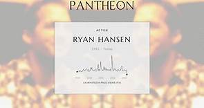Ryan Hansen Biography - American actor