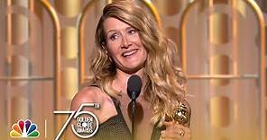 Laura Dern Wins Best Supporting TV Actress at the 2018 Golden Globes