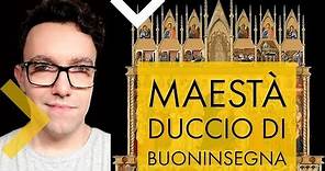 Maestà, Duccio di Buoninsegna | storia dell'arte in pillole