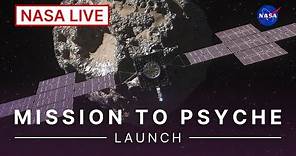 Psyche Launches to a Metal Asteroid (Official NASA Broadcast)