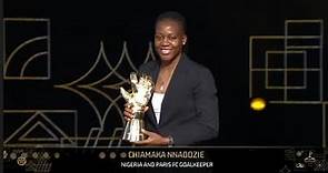 Chiamaka Nnadozie wins Goalkeeper of the year at CAF Awards 2023