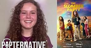 Darby Camp talks about The Slumber Party on Disney Channel and Disney+