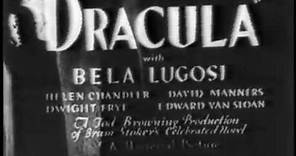 Dracula (1931) ORIGINAL Trailer
