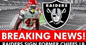 BREAKING: Las Vegas Raiders Sign Former Kansas City Chiefs LB Darius Harris | Raiders News