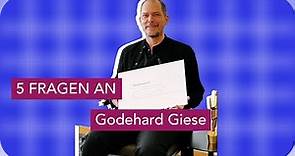 5 Fragen an... Gedehard Giese · Deutscher Filmpreis 2022