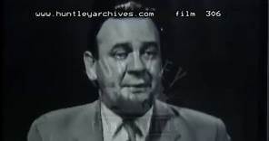 Lady Docker Interview, 1950's - Film 306