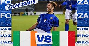 Highlights Under 21: Repubblica d’Irlanda-Italia 0-2 (12 novembre 2021)