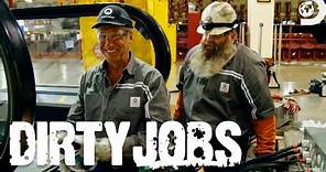 Mike Rowe Conquers the Filthiest Escalator | Dirty Jobs | Discovery