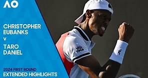 Christopher Eubanks v Taro Daniel Extended Highlights | Australian Open 2024 First Round