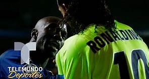 Makélélé recuerda su amenaza a Ronaldinho: "Te voy a enviar al hospital" | Telemundo Deportes