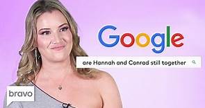 Hannah Ferrier Reacts To Fans' Strangest Google Searches About Her | The Daily Dish | Bravo