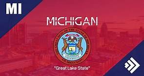 Michigan State Abbreviation - Foreign USA