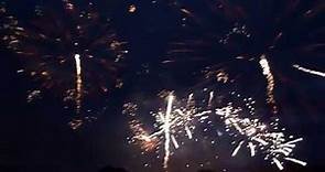 Firework Display at Wedding of Lady Melissa Percy and Thomas van Straubenzee part 1