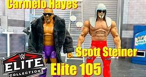 WWE ELITE 105 CARMELO HAYES & SCOTT STEINER FIGURE REVIEWS