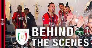 Behind The Scenes: Sassuolo v AC Milan | WeTheChamp19ns