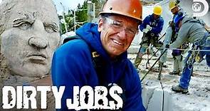 Mike Rowe Breaks Huge Rocks at the Crazy Horse Memorial | Dirty Jobs