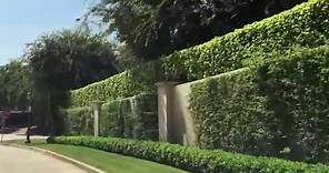 Tour the finest street in Los Angeles - Mapleton Drive in the Holmby Hills area. Christophe Choo