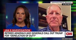 Retired admiral accuses Trump of dereliction of duty