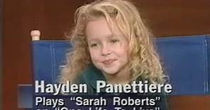 Hayden Panettiere interview 1995. Age 6