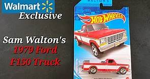 Hot Wheels Sam Walton's 1979 Ford F150 Truck Walmart Exclusive