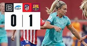 Atlético de Madrid vs FC Barcelona (0-1) | Resumen y goles | Highlights Liga F