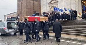 Funerali di Vittorio Emanuele, l'ultimo saluto di Marina Doria